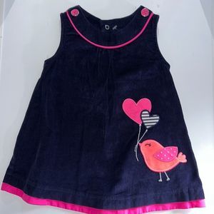 🛍PRETTY LiITTLE GIRLS CORDUROY DRESS 👗 SIZE 6 MONTHS 🛍